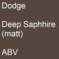 Preview: Dodge, Deep Saphhire (matt), ABV.